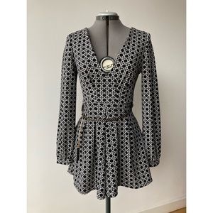 Black and White Jumper